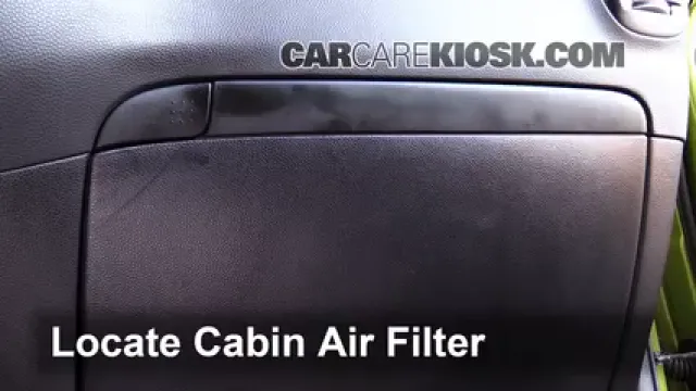 2015 Kia Soul 1.6L 4 Cyl. Filtre à air (intérieur) Changement